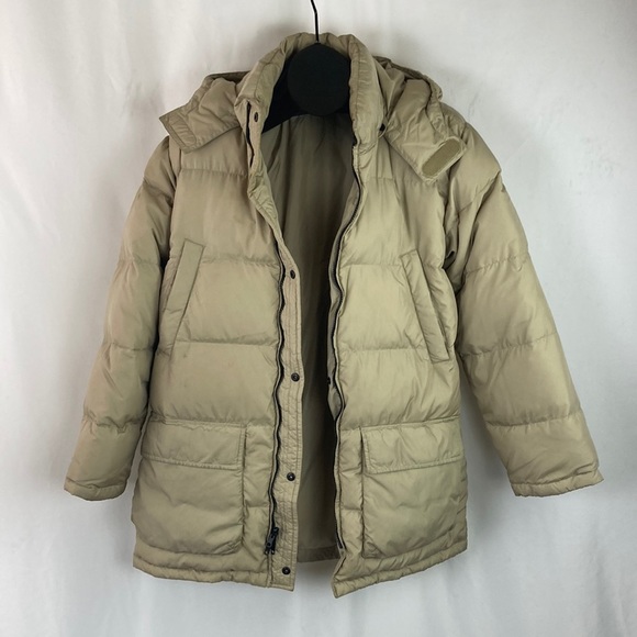 Lands' End Other - REVERSIBLE Lands End Goose Down Fill Puffer Parka Coat